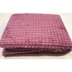 Merinos 200x220 cm Gül Kurusu Tomurcuk Piramit Çift Kişilik Battaniye