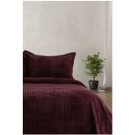 Merinos Cherry Çift Kişilik Modern Line 3 Parça Battaniye Seti