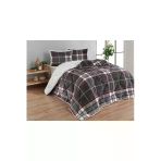 Merinos Comforter Anna Gri Çift Kişilik Yorgan Seti