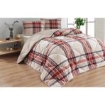Merinos Comforter Yorgan Set 220 x 240 Anna Mavi - 220 x 240 cm - Renkli