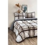 Merinos Comforter Yorgan Set Tek Kişilik Wera Gri