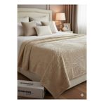Merinos ELEGANS EMBOS ÇİFT KİŞİLİK BEJ BATTANİYE