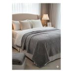 Merinos Elegans İndigo Çift Kişilik Battaniye