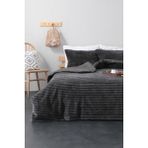 Merinos Eternity Fitilli Nevresim Takımı Tek Kişilik - Antrasit - 160 x 220 cm