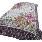 Merinos Fashion Çift Kişilik Vizon Battaniye (200X240)-ABEL Mor - 200 x 240 cm