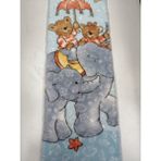Merinos Fashion Desenli Polyester Battaniye - Açık Mavi