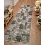 Merinos Halı Therapy Serisi %100 Akrilik 100 X 200 Yeşil 19124-040