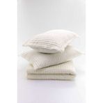 Merinos Kemik Çift Kişilik 3 Parça Modernline Yatak Örtüsü Merinos - 220 x 240 cm - Beyaz