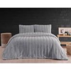 Merinos Luxe Yatak Örtüsü Çift Kişilik - Gri - 230 x 250 cm