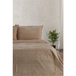 Merinos Modern Line 3 Parça Çift Kişilik Battaniye Seti Mocha