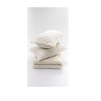 Merinos Modern Line 3 Parça Yatak Örtüsü - Ekru
