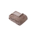 Merinos Pearl Tomurcuk Cappuccino Çift Kişilik Battaniye