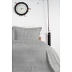 Merinos Tek Kişilik Battaniye Seti 2 Parça Antibakteriyel Gri Desenli 160 x 220 cm Polyester