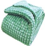 Merinos Tek Kişilik Piramit Battaniye 150X220 Aquasea - 150 x 220 cm - Yeşil