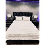 Merinos tek Kişilik Yün Yorgan - 010 - Beyaz - 155 x 215 cm