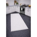 Merinos Vista 79590-060 Özel Kesme Halı Beyaz Renk