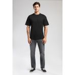 Meriso Erkek O Yaka T-Shirt Siyah