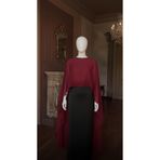 MERİT FASHION Önü Kısa Arkası Uzun Şifon Abiye Pelerin