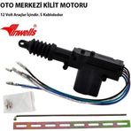 Merkezi Kilit Motoru Tek Motor 5 Kablo ( Ön Kapı )