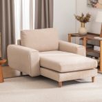 Merlin Daybed, Fitilli Kol, Naturel, Recycled, Cappucino