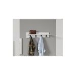 Merlin Mobilya Mikro Askilik Duvara Monte 80 Cm Beyaz Askilik
