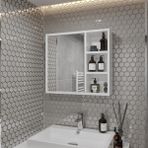 Merlin Mobilya Mikro Banyo Tuvalet Aynalı Dolap 65'
