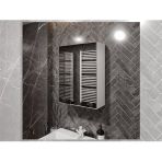 Merlin Mobilya Taye Tam Aynalı Banyo Dolabı Beyaz