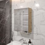 Merlin Mobilya Taye Tam Aynalı Banyo Dolabı Lefkas