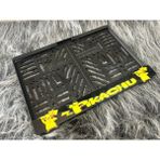 Merlins Pleksi Motor Plakalığı Pikachu - Siyah - Sarı
