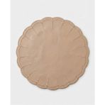 Merlot 2li Deri Amerikan Servis Bej - 38 x 38 cm