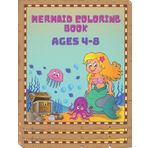 Mermaid Coloring Book: Ages 4-8