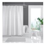 Mermer Desen Banyo Perdesi Polyester Kumaş C Halkalı Duş Perdesi Yerli Üretim Banyo Küvet Perdeleri