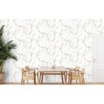 Mermer Desen Duvar Kağıdı | BETA, 1109-1, Beyaz, Elyaf Taban (Non-Woven), Vinil kaplı, Silinebilir Yüzey / 1.06x15.6 m - 16.5 m², Yüksek Kalite