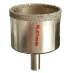 Mermer Granit Fayans Cam Yuvarlak Delme Panç Elmas Uç Yuvarlak Açma Matkap İçin Karot 4cm (40mm)