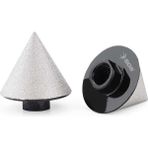 Mermer & Granit Konik Delme Panç M14 / 35 mm - Ahşap