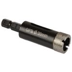 Mermer Granit Seramik Delme Panç Hex 20 Mm