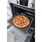 MERMER MUTFAK Doğal Bazalt Fırın Taşı - "30x35cm" - Pizza Taşı, Ekmek Taşı, Mangal Taşı