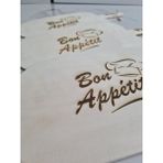 Mermer Mutfak Doğal Bazalt Pişirme Taşı - 35X40 cm + Ahşap Fırın Küreği Set - Pizza Taşı, Mangal Taşı, Ekmek Taşı