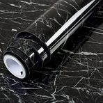 Mermer Mutfak Su Geçirmez ve Yağ Geçirmez Etiket Dolabı Yenileme Kendinden yapışkanlı Vinil Duvar Kağıdı Soba Üstü Duvar Kağıdı (Color : Marble1, Size : 40cmx2m)