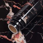 Mermer Mutfak Su Geçirmez ve Yağ Geçirmez Etiket Dolabı Yenileme Kendinden yapışkanlı Vinil Duvar Kağıdı Soba Üstü Duvar Kağıdı (Color : Marble8, Size : 40cmx2m)