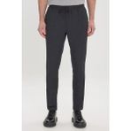 Mero Life Erkek Gri Slim Fit Rahat Kesim Beli Bağlamalı Yan Cepli Likralı Jogger Pantolon