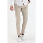 Mero Life Erkek Krem Italyan Kesim Slim Fit Kaliteli Esnek Likralı Bilek Boy Kumaş Pantolon - 31