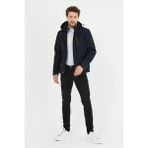 Mero Life Erkek Su ve Rüzgar Geçirmez Softshell Mont - XL - Lacivert