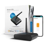 meross Akıllı garaj kapısı açacağı, Apple HomeKit ile çalışır, harici anten ve 3 tek kapıya kadar, uygulama kontrolü, Siri ve Alexa ile uyumlu, Google Assistant 2,4 GHz