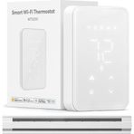 meross Elektrikli Süpürgelik ve Duvar İçi Isıtıcılar için Akıllı Termostat HomeKit, Alexa ve Google Home ile Çalışır, 120V-240V Wi-Fi Programlanabilir Termostat...