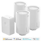 Meross Wi-Fi Uzaktan Kontrollü Akıllı HUB ve 3 Adet Termostat Vana Seti