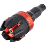 Merpa Motosiklet Koruma Takozu Seti (Sağ-Sol) Profesyönel 124MM - Turuncu
