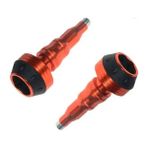 Merpa Motosiklet Koruma Takozu Seti (Sağ-Sol) Profesyönel 140MM - Turuncu