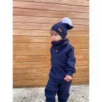 Merra Kids Bere Boyunluklu Takım Lacivert - 3 Yaş