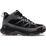 Merrell Erkek Su Geçirmez Outdoor Bot 25K J038275 Tempo Exp Mid Siyah Suni Deri Düz Topuklu